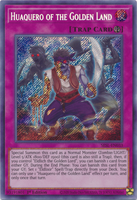 Huaquero of the Golden Land [SESL-EN033] Secret Rare 