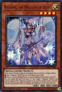 Rilliona, the Magistus of Verre [GEIM-EN003] Ultra Rare 