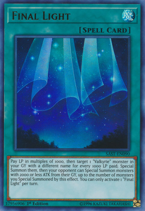 Final Light [SAST-EN090] Ultra Rare 