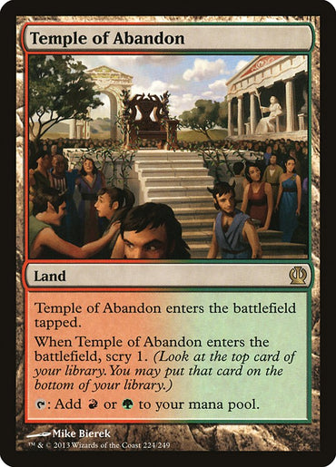 Temple of Abandon [Theros] 