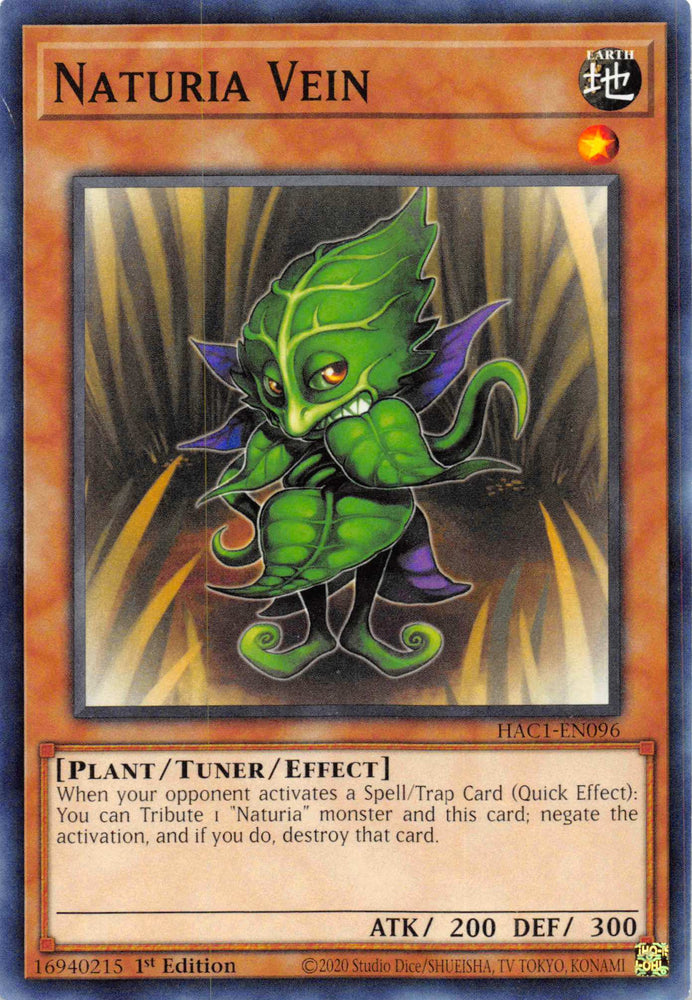 Naturia Vein [HAC1-EN096] Common 