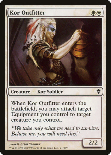 Kor Outfitter [Zendikar] 