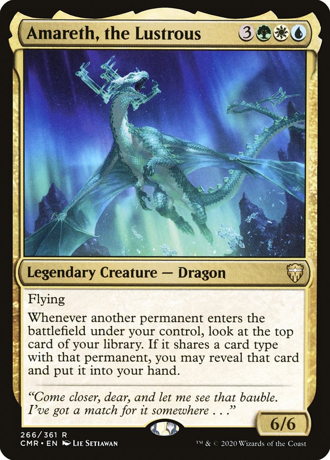 Amareth, the Lustrous [Commander Legends] 