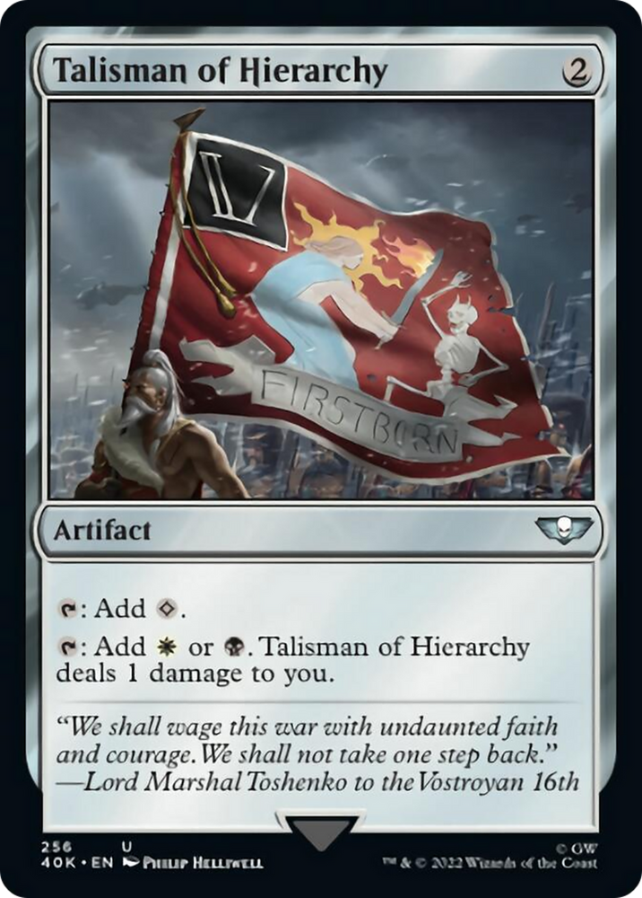 Talisman of Hierarchy [Warhammer 40,000] 