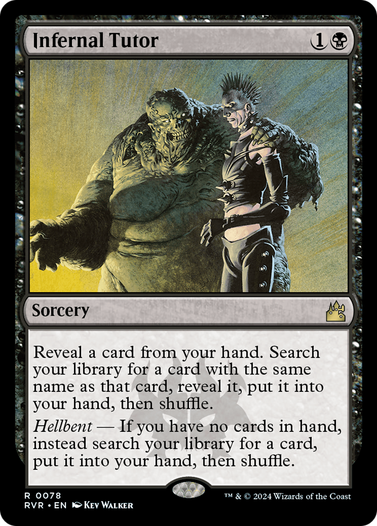 Infernal Tutor [Ravnica Remastered] 