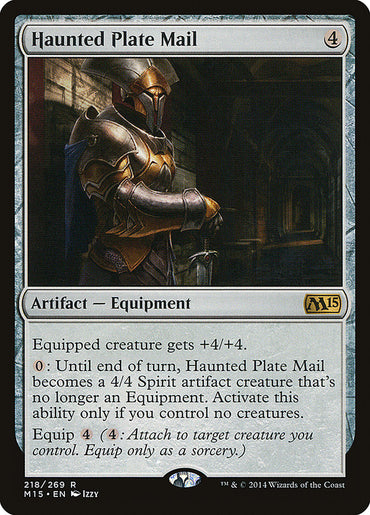 Haunted Plate Mail [Magic 2015] 