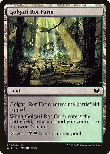 Golgari Rot Farm [Commander 2015] 