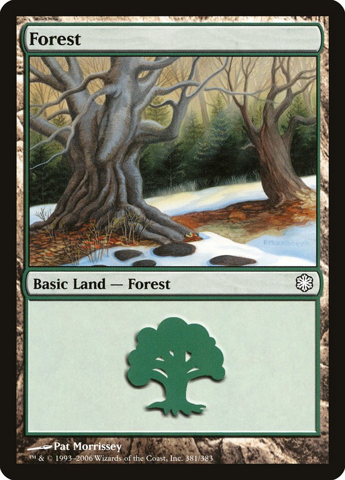 Forest (381) [Coldsnap Theme Decks] 