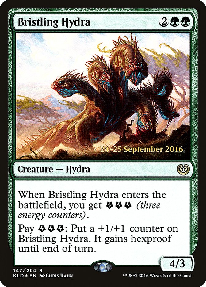 Bristling Hydra [Kaladesh Prerelease Promos] 