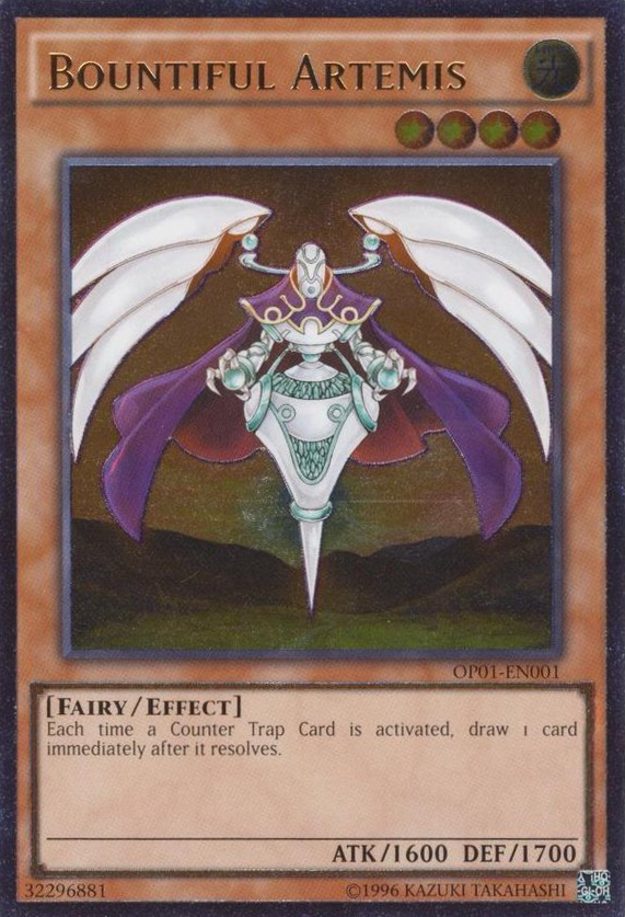 Bountiful Artemis [OP01-EN001] Ultimate Rare 