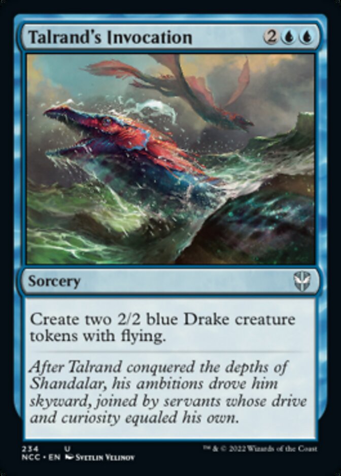 Talrand's Invocation [Streets of New Capenna Commander] 