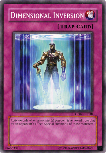 Dimensional Inversion [CP07-EN018] Common 