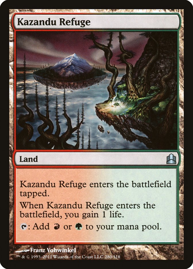 Kazandu Refuge [Commander 2011] 