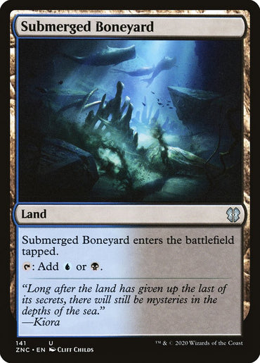 Submerged Boneyard [Zendikar Rising Commander] 