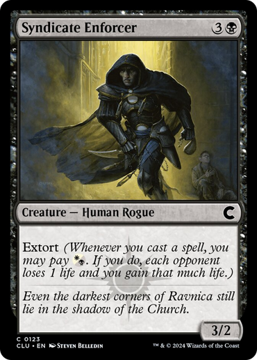 Syndicate Enforcer [Ravnica: Clue Edition] 