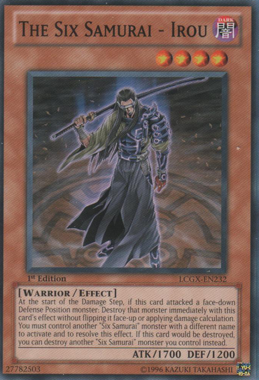 The Six Samurai - Irou [LCGX-EN232] Common 
