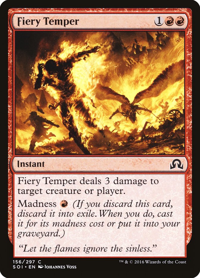 Fiery Temper [Shadows over Innistrad] 