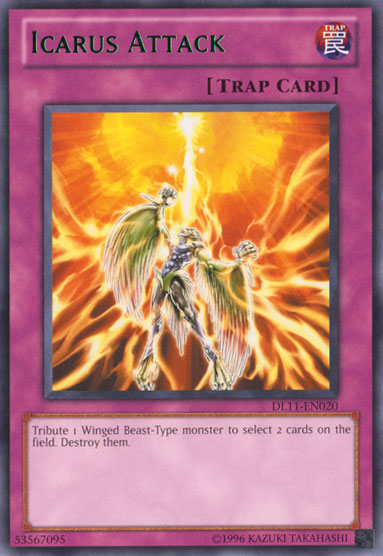 Icarus Attack (Green) [DL11-EN020] Rare 