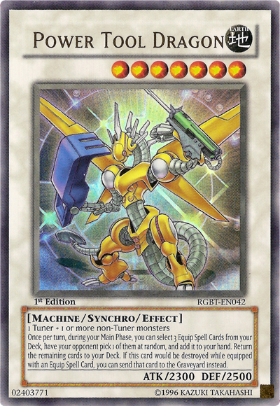 Power Tool Dragon [RGBT-EN042] Ultra Rare 