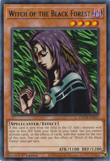 Witch of the Black Forest [TOCH-EN027] Rare 