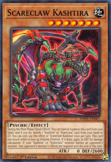 Scareclaw Kashtira [PHHY-EN007] Common 