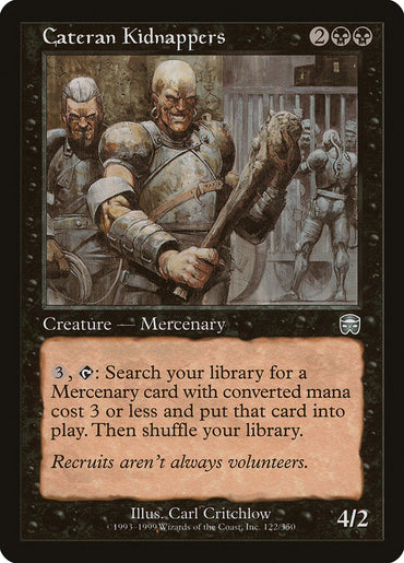 Cateran Kidnappers [Mercadian Masques] 