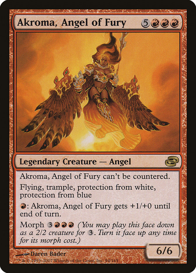 Akroma, Angel of Fury [Planar Chaos] 