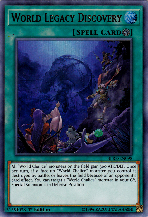 World Legacy Discovery [BLRR-EN098] Ultra Rare 