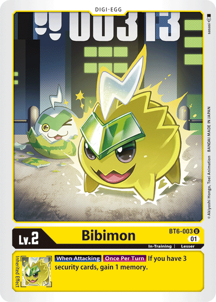 Bibimon [BT6-003] [Double Diamond] 