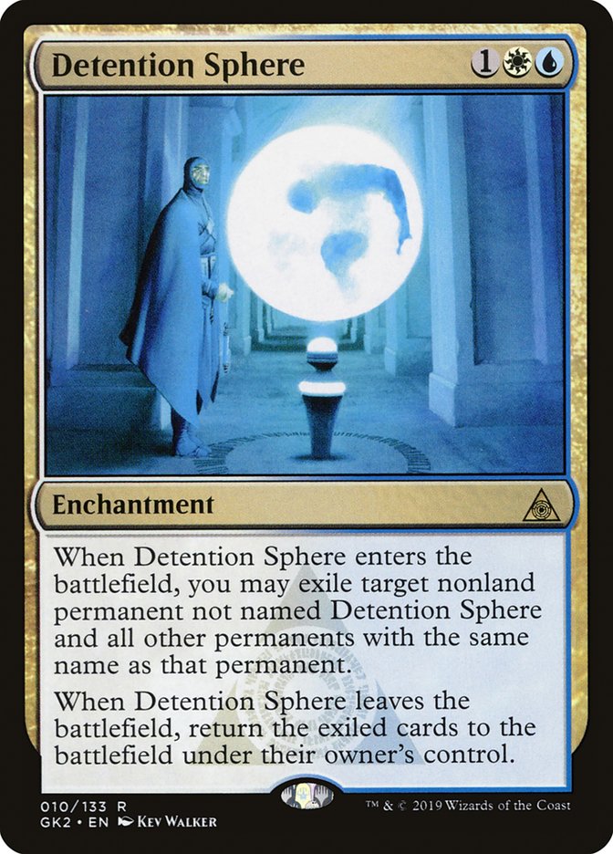 Detention Sphere [Ravnica Allegiance Guild Kit] 