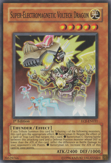 Super-Electromagnetic Voltech Dragon [EOJ-EN031] Super Rare 
