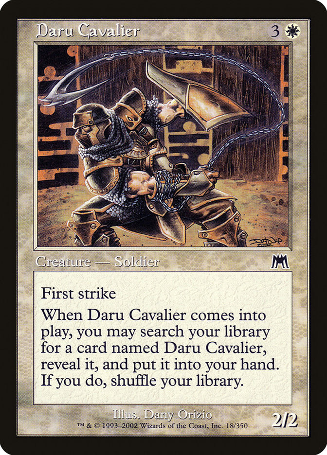 Daru Cavalier [Onslaught] 