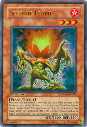 Seed of Flame [CSOC-EN081] Ultra Rare 