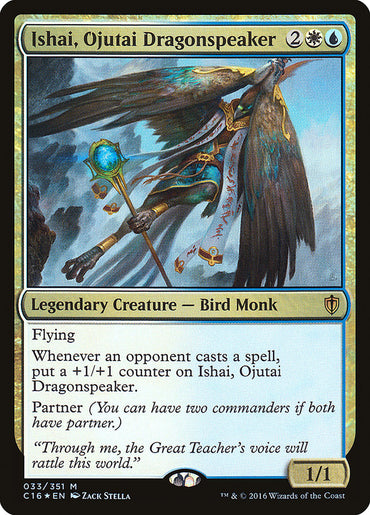 Ishai, Ojutai Dragonspeaker [Commander 2016] 