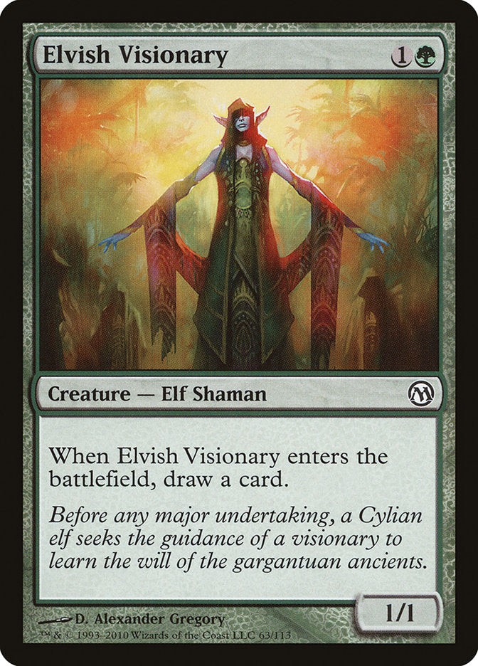 Elvish Visionary [Duels of the Planeswalkers] 