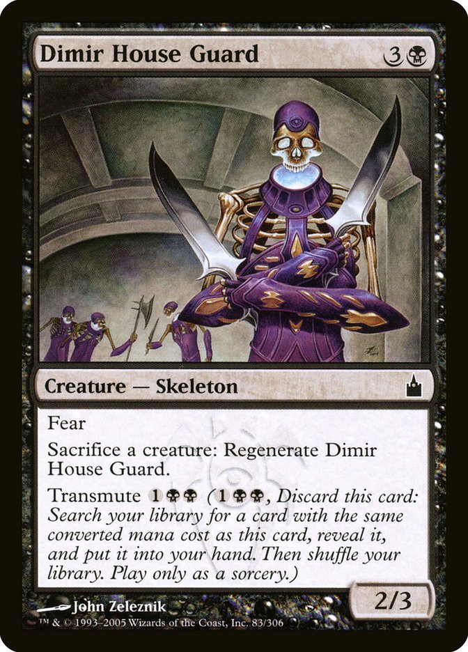 Dimir House Guard [Ravnica: City of Guilds] 