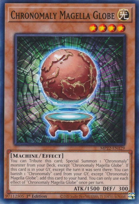 Chronomaly Magella Globe [MP22-EN129] Common 