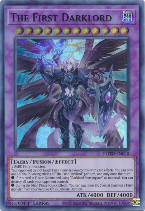 The First Darklord [ROTD-EN040] Super Rare 