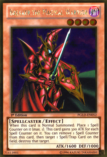 Breaker the Magical Warrior [PGLD-EN052] Gold Rare 