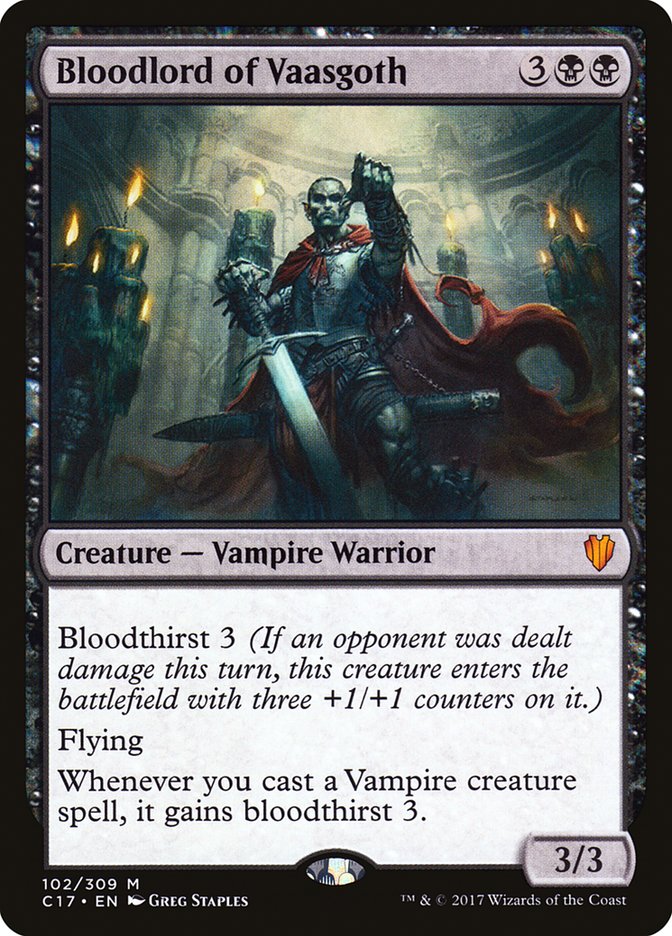 Bloodlord of Vaasgoth [Commander 2017] 