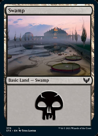 Swamp (370) [Strixhaven: School of Mages] 