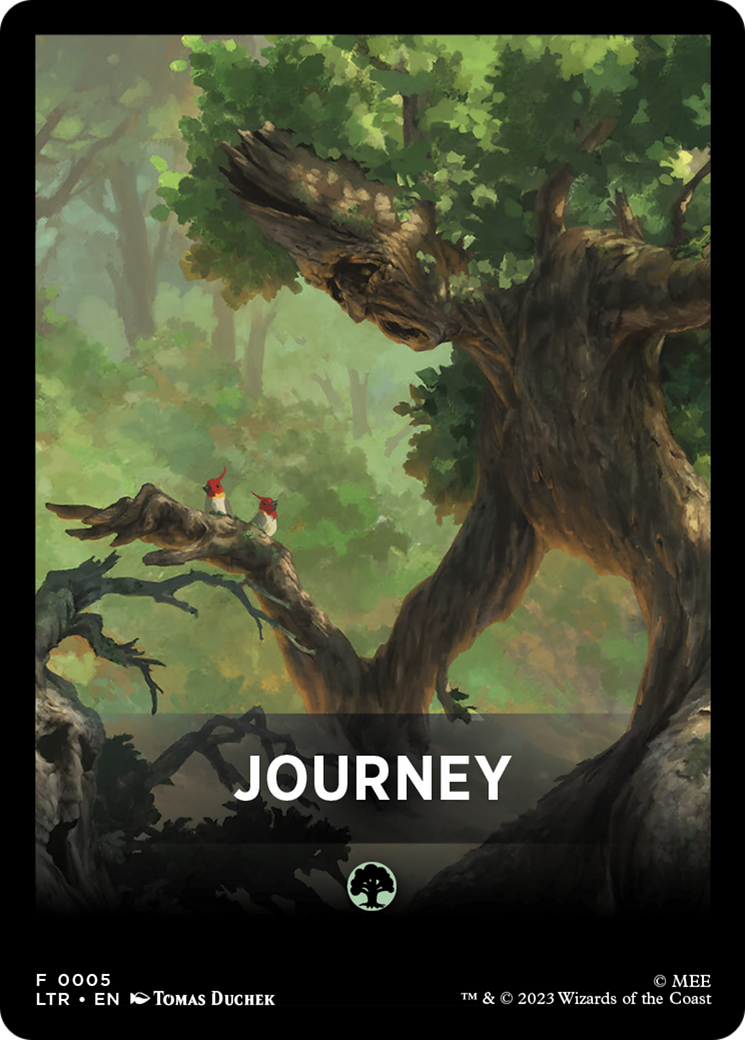 Journey Theme Card [The Lord of the Rings: Tales of Middle-Earth Tokens] 