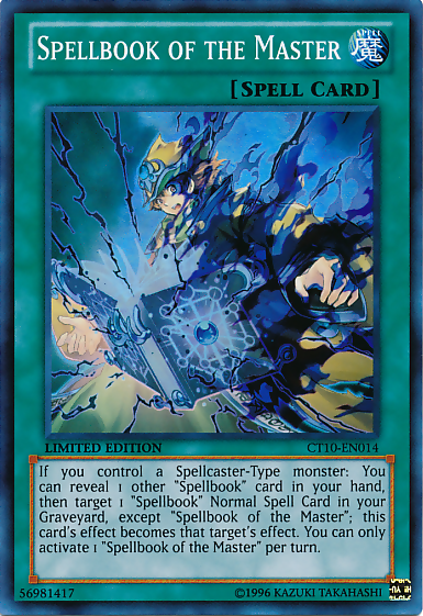 Spellbook of the Master [CT10-EN014] Super Rare 
