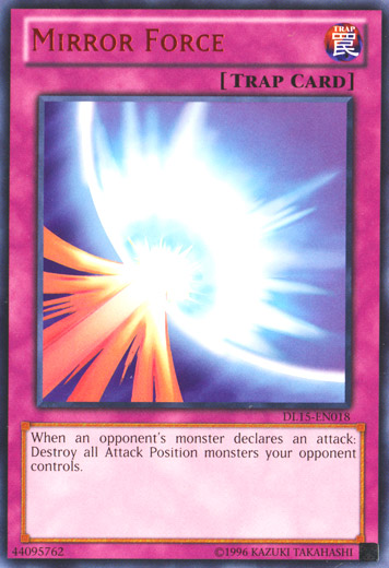 Mirror Force (Red) [DL15-EN018] Rare 