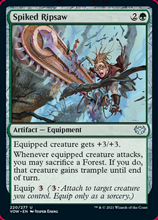 Spiked Ripsaw [Innistrad: Crimson Vow] 