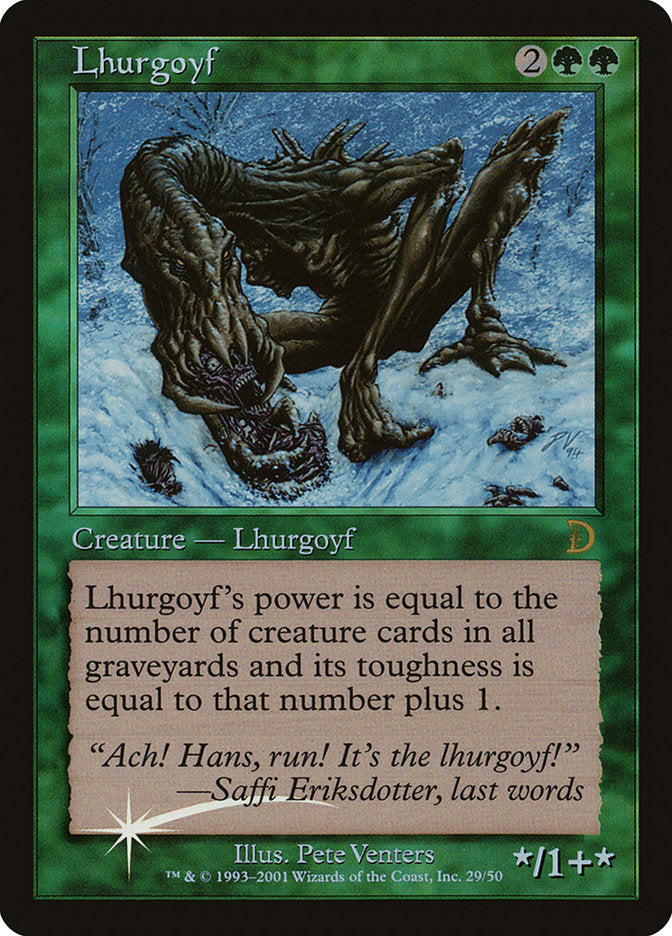 Lhurgoyf [Deckmasters] 