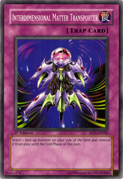 Interdimensional Matter Transporter [SD1-EN026] Common 