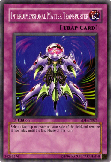 Interdimensional Matter Transporter [SD1-EN026] Common 