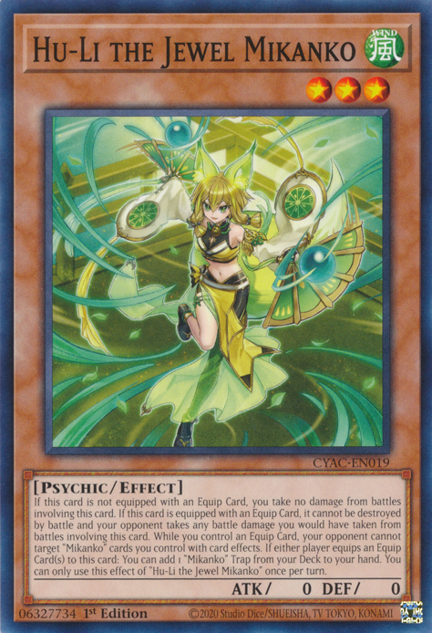 Hu-Li the Jewel Mikanko [CYAC-EN019] Common 