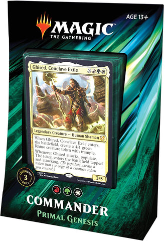 Commander 2019 - Commander Deck (Primal Genesis) 